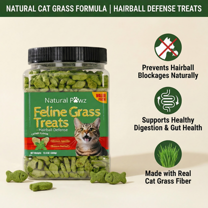 Hairball Defense | Feline Treats