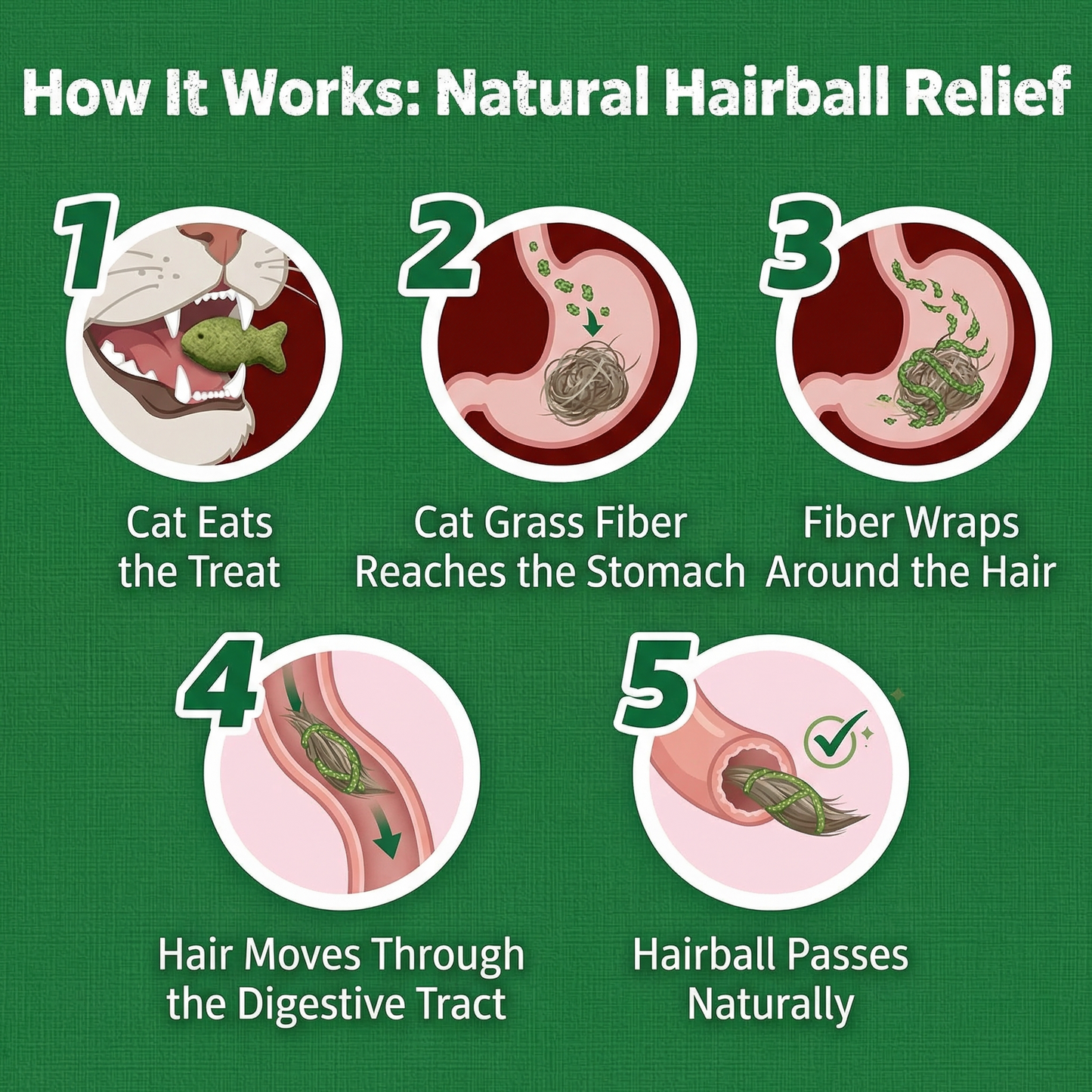 Hairball Defense | Feline Treats